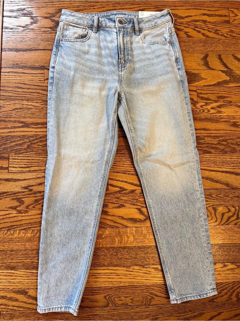 American Eagle Outfitters High-Rise Light Blue Jeans